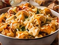Cheesy chicken bake